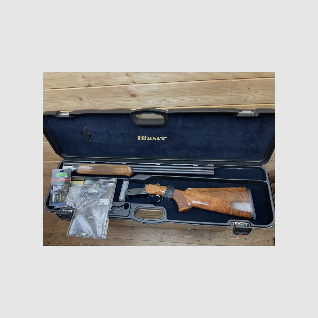 BDF Blaser F3 Game Kal.12/76, Neuwertig!!! mit original Koffer und Zubehör!!!