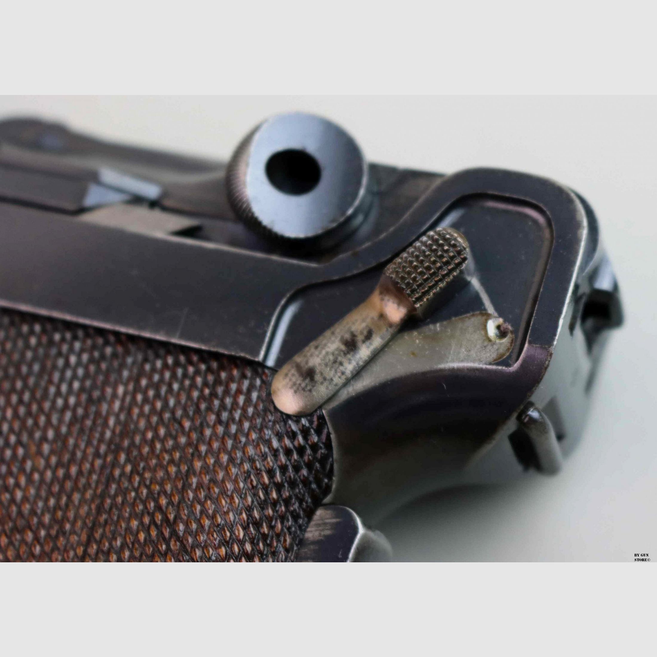 Pistole Luger DWM Mod. 1900 Militär Kal. 7,65 Pb. Seriennr. 1888, Bild 8 von 15