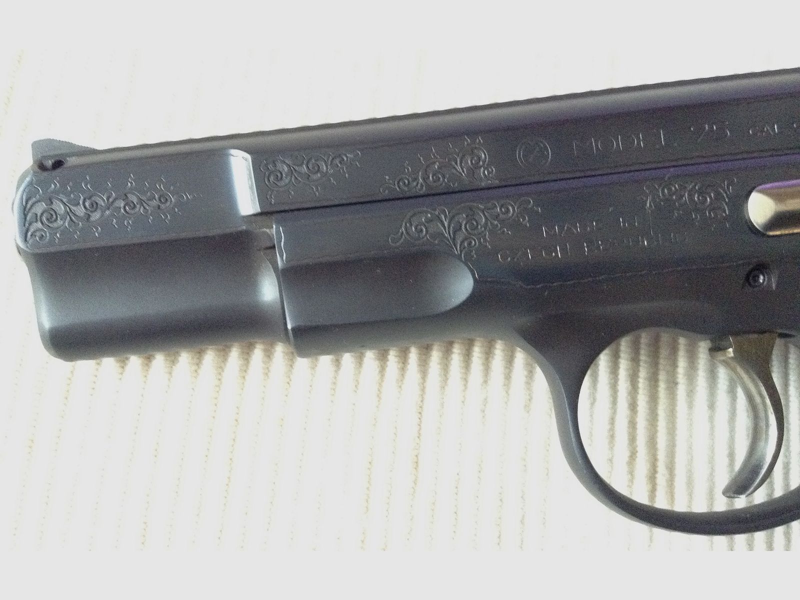Ha. Pistole Brünner CZ-75 Luxus, Kal. 9mmLuger, aus Sammlung
