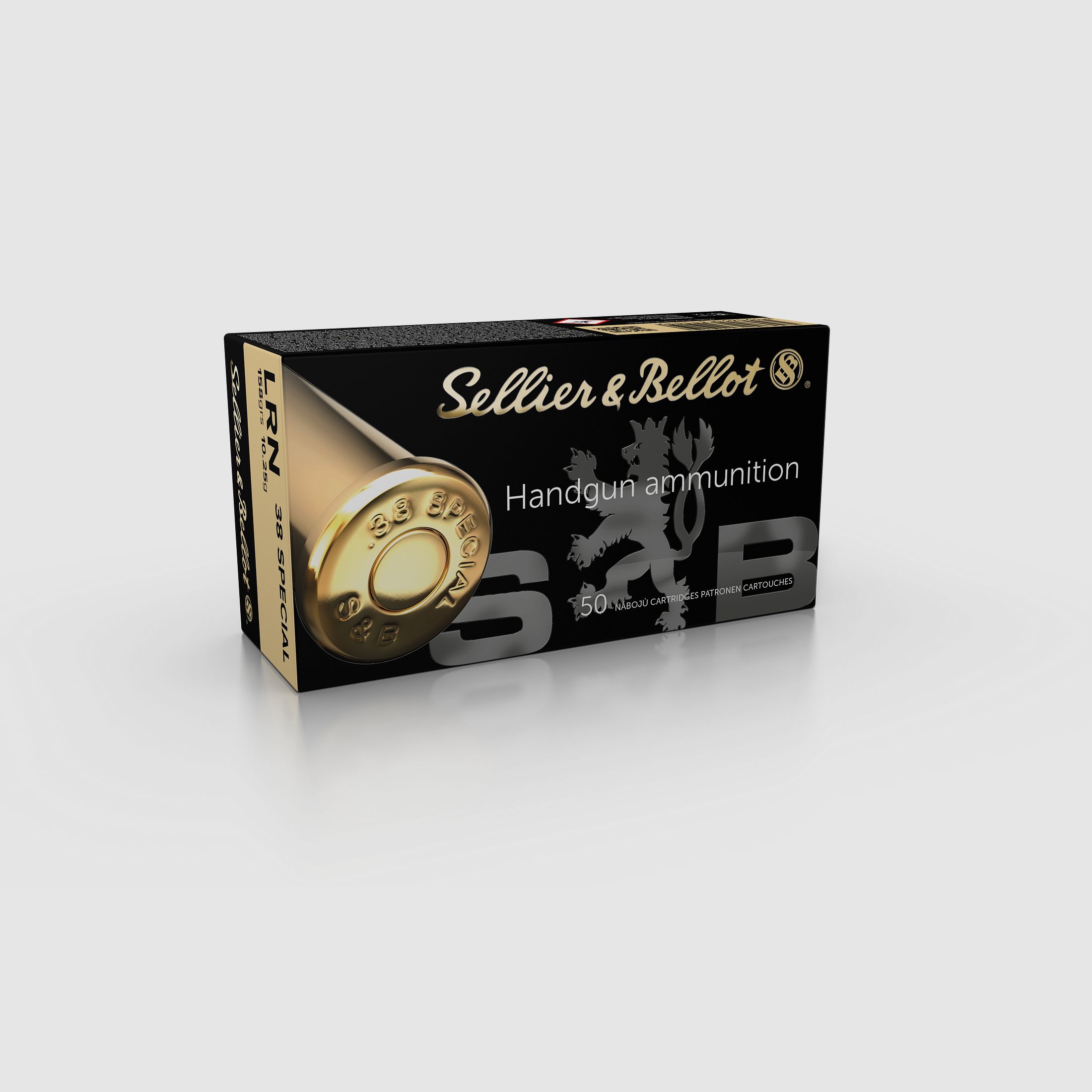 S&B .38 SPECIAL LRN munitions 10,25 g, image 1 sur 2