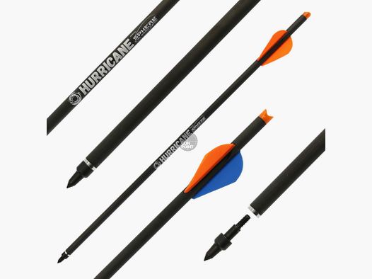 [Vorteilspack] Armbrustbolzen | SPHERE Hurricane - Carbon - 16 Zoll - 36 Stück