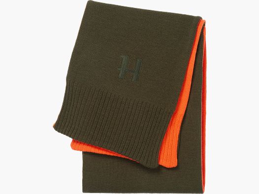 Härkila Écharpe Réversible pour Homme Willow green/Orange