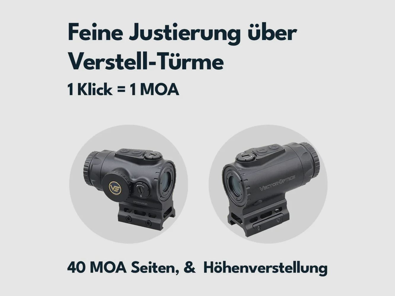 Vector Optics SCPS-M01 Paragon 1x16 Micro Prism Scope