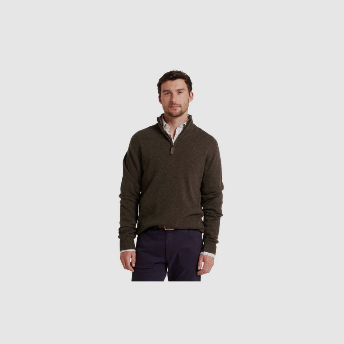 Schöffel H-Pullover Lewis with Zip | chocolate, image 3 of 12