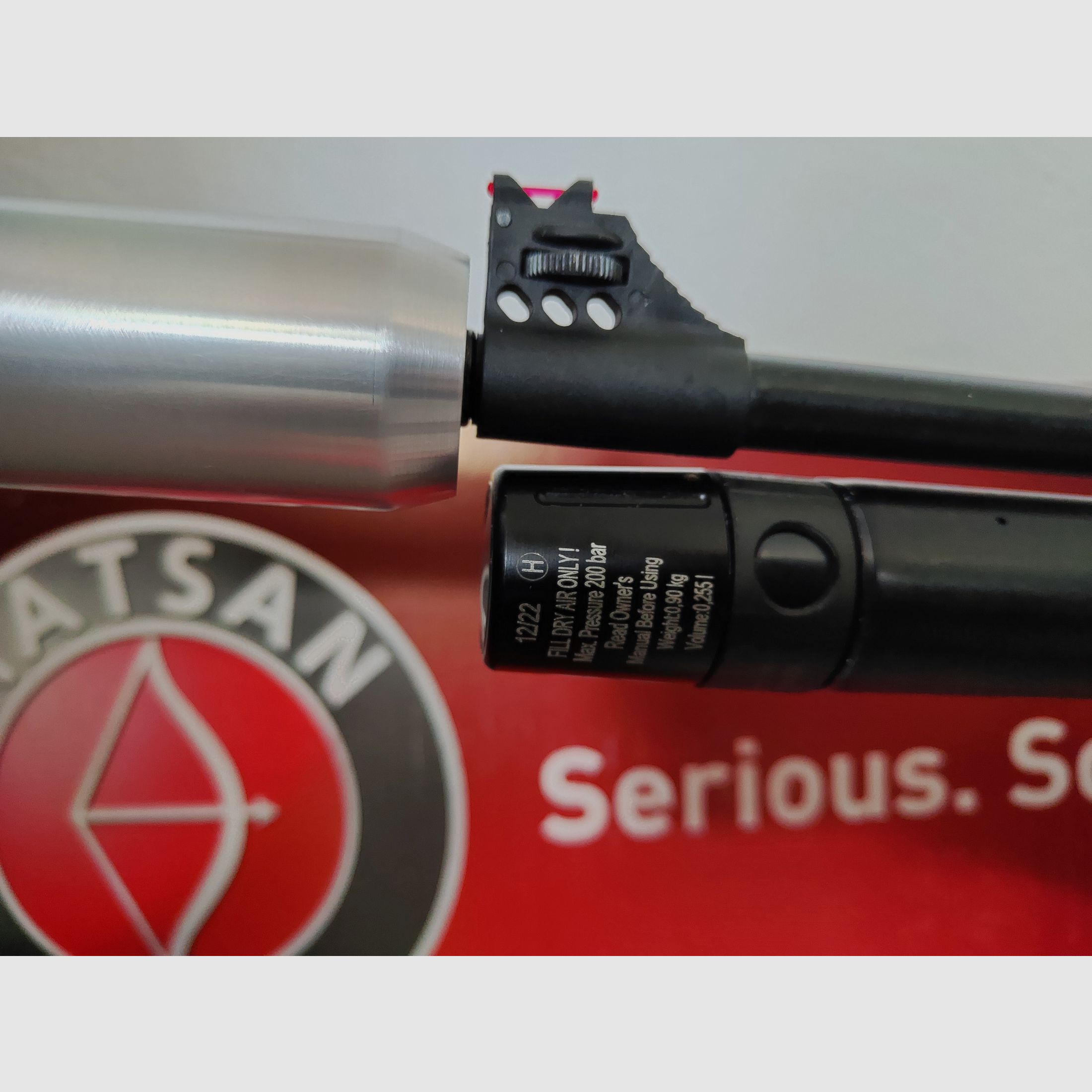 Hatsan BT65 Elite .30 (7.62mm) – Complete set including tuning cartridge (Huma-Air) & custom silencer up to 130 Joules*