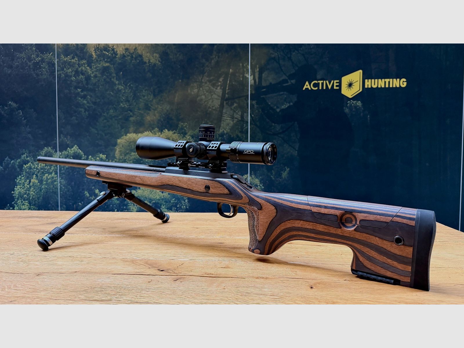 CZ 600+ Range / .308Win / inkl. GPO Spectra 6x 4,5-27x50i & MAK Blockmontage mit Vertikalhebel & Gunwerks Elevate Bipod