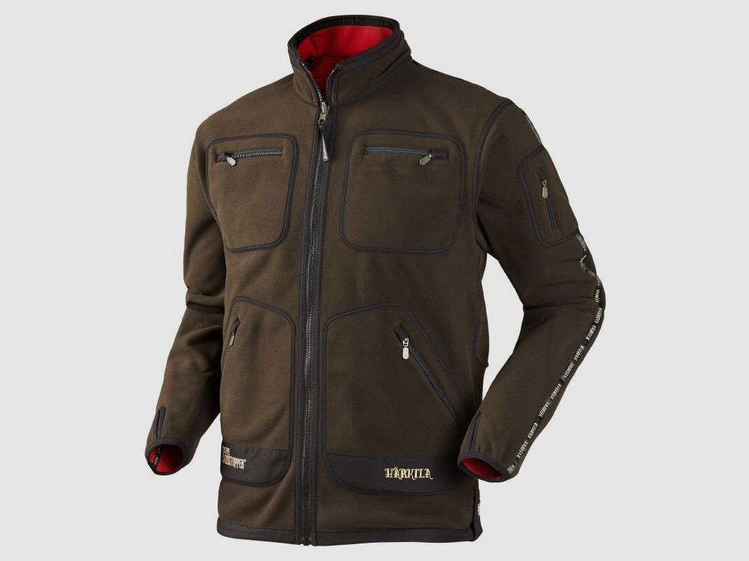 Härkila Kamko Fleecejacke Brown/Red S