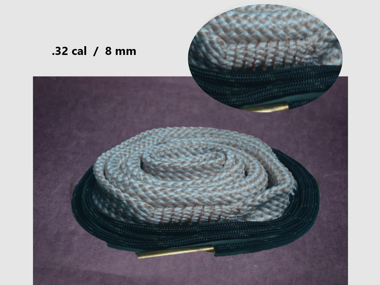 Weapon cleaning Boresnake barrel cleaner cleaning cord cleaning rope of various calibers, image 3 of 8