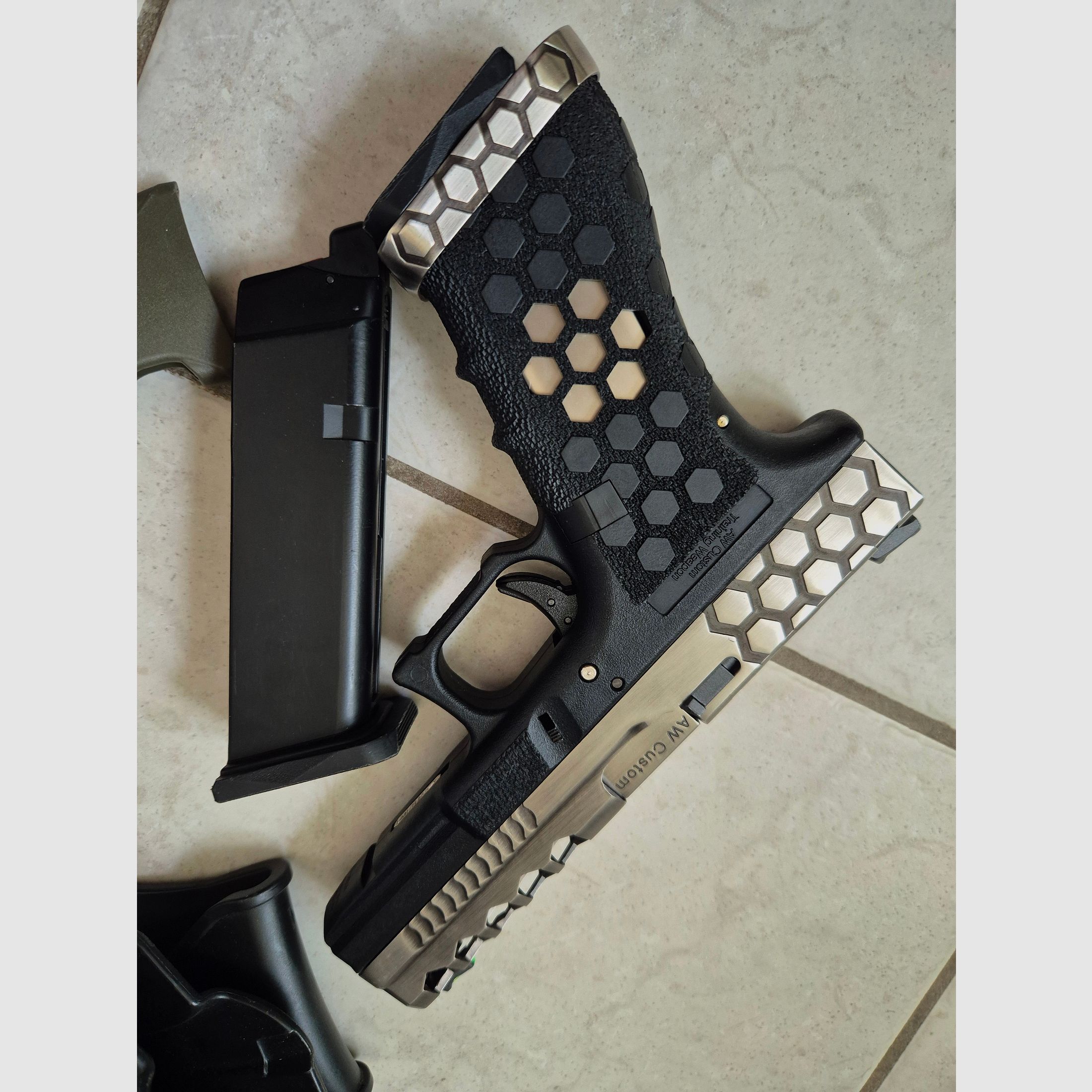 Komplette Ausrüstung, MP5, Glock