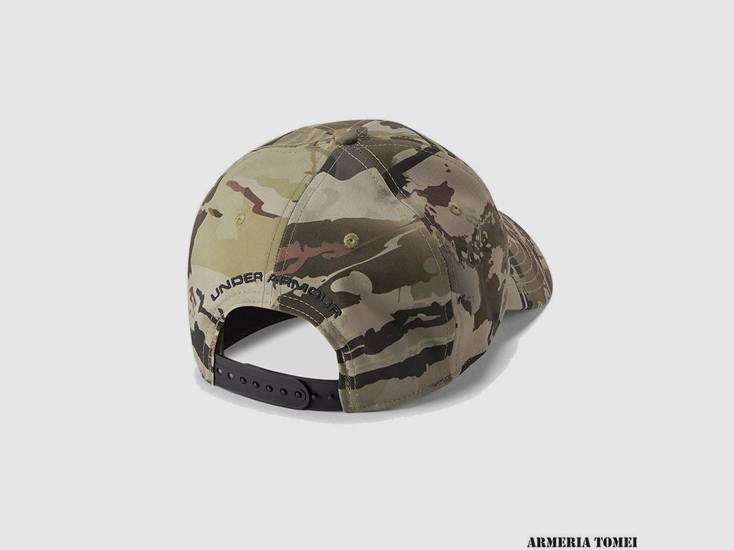 UNDER ARMOUR – Chapeau camouflage 2.0 UA Barren Camo / Charcoal, image 2 sur 2