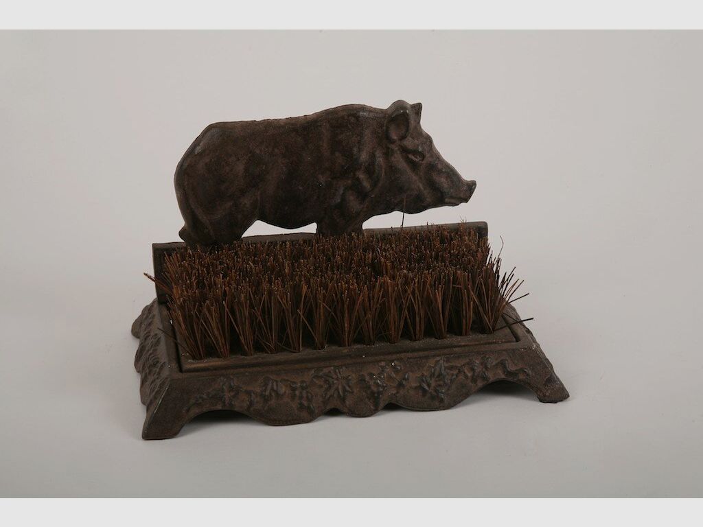 Lovergreen Outdoor Motiv Shoe Scraper/ Brush Boar