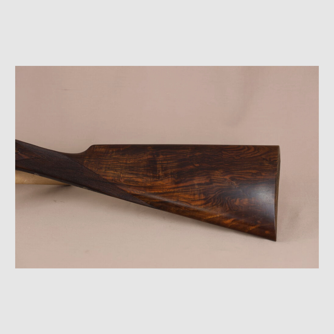 Armas Garbi side lock over and under shotgun // TOP wood / engraving / single trigger!