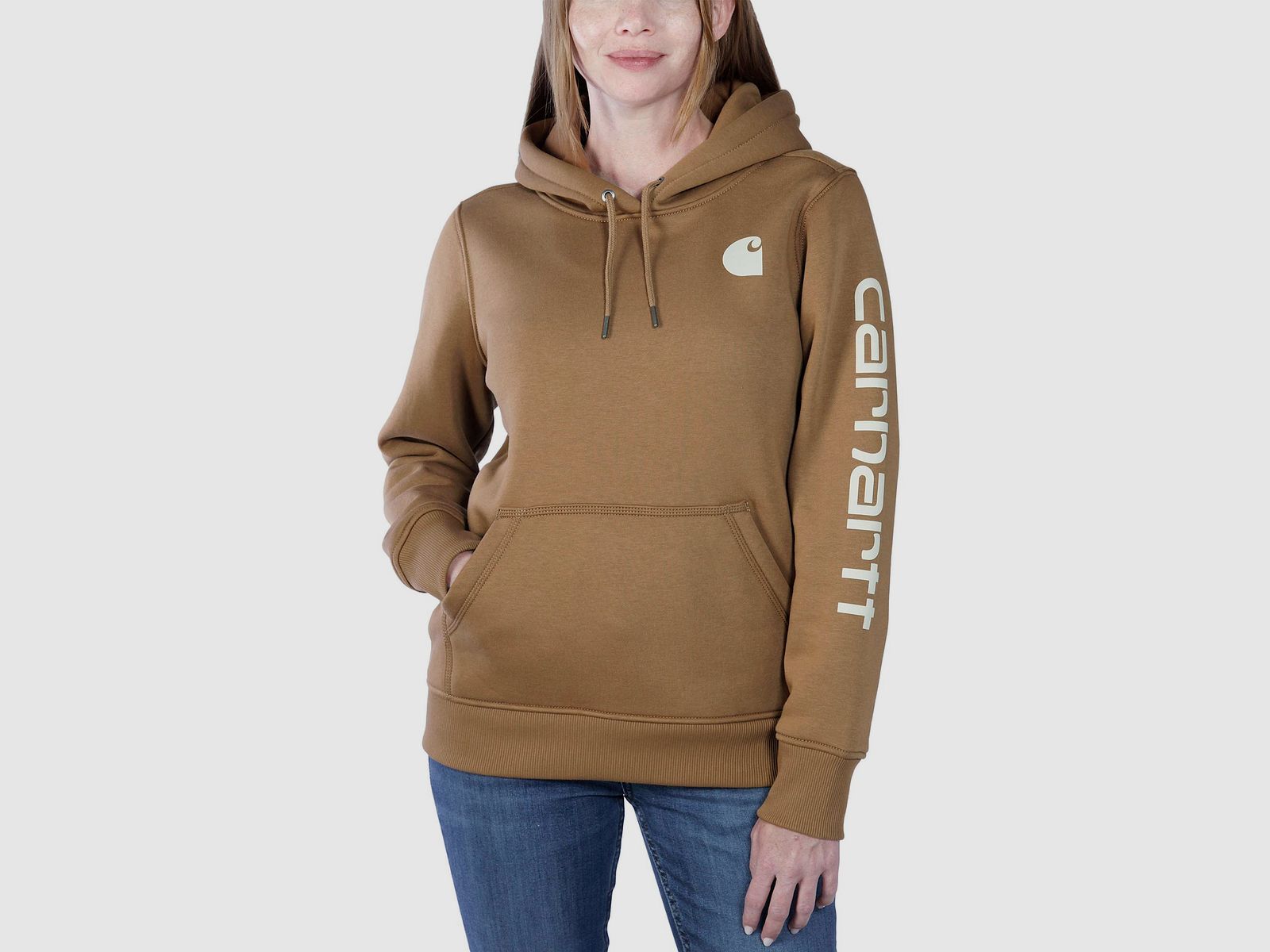 Carhartt Clarksburg Hoodie Women Carhartt® Brown L