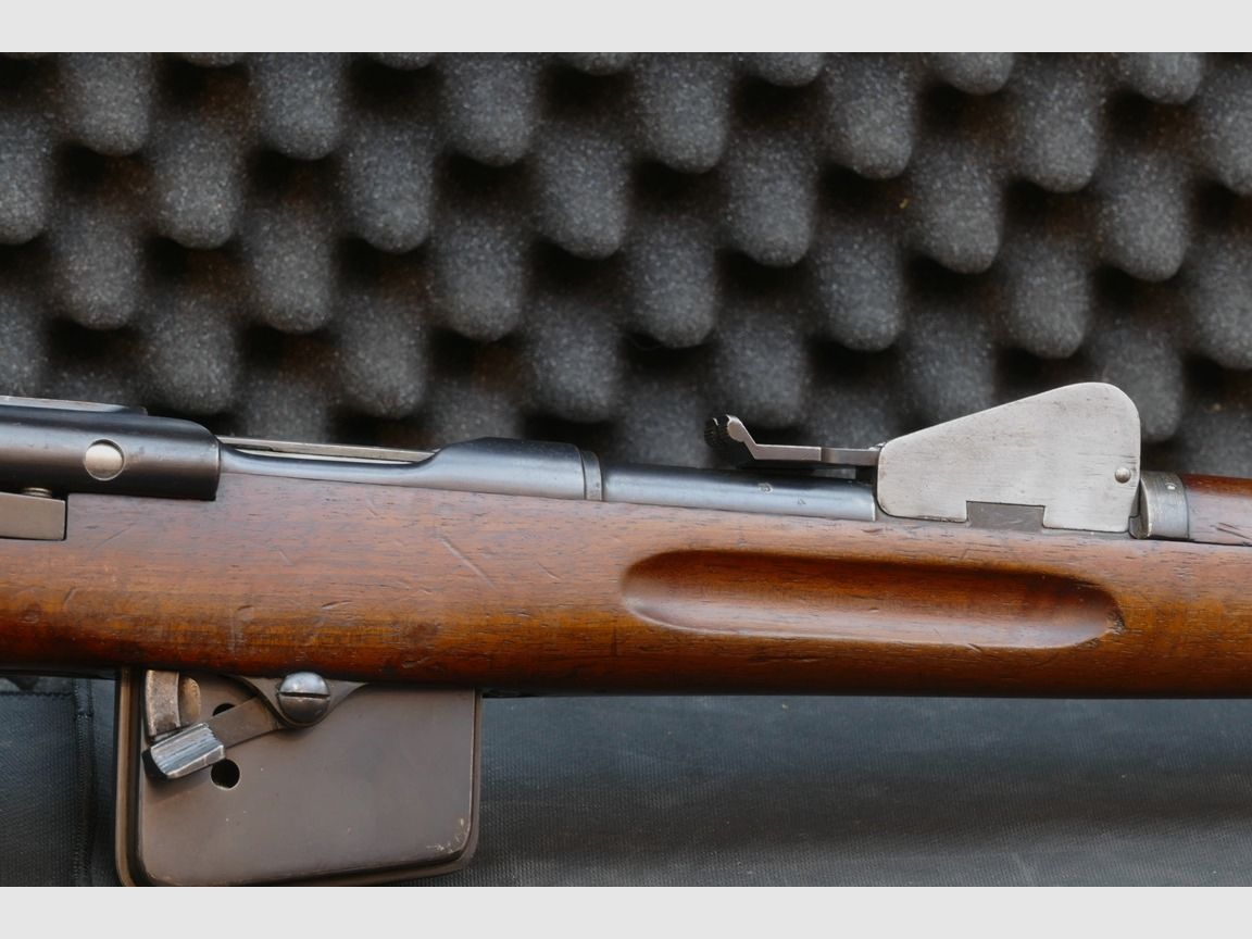 Schmidt Rubin 1889 – 7,5x53,5 GP90 – numeracja zgodna - karabinek z prostym ruchem bolca