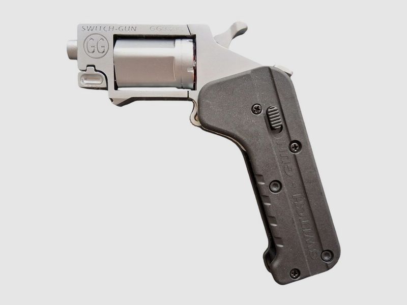 lifecard - Switch Gun Deringer - Single Action Folding Revolver - Vollmetall Modellwaffe! <0,5 Joule