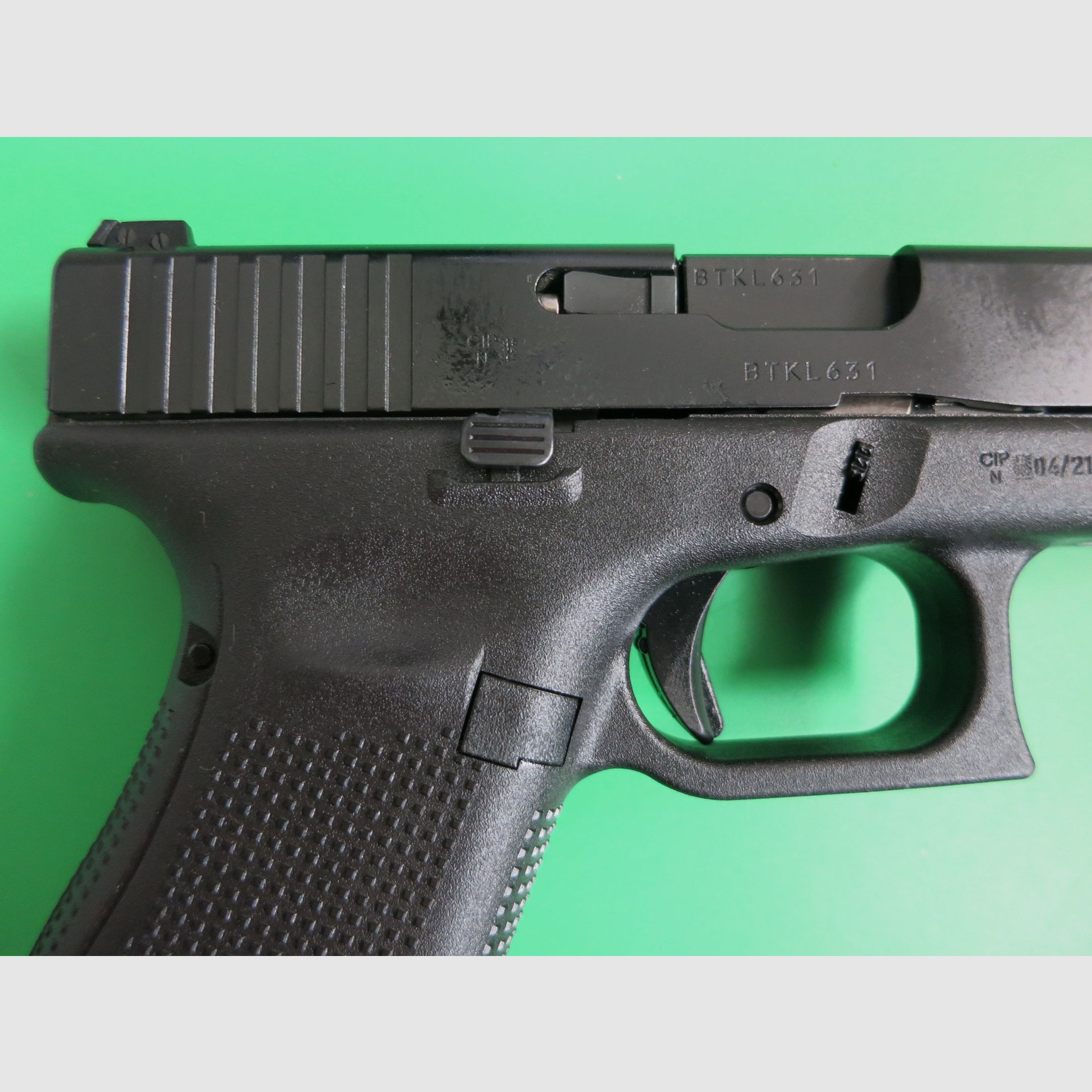 GLOCK 19 GEN5 - Pistola deportiva de autoload, calibre 9 mm Luger       #11