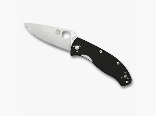 Spyderco Tenacious Knife with Smooth G-10 Handle Steel