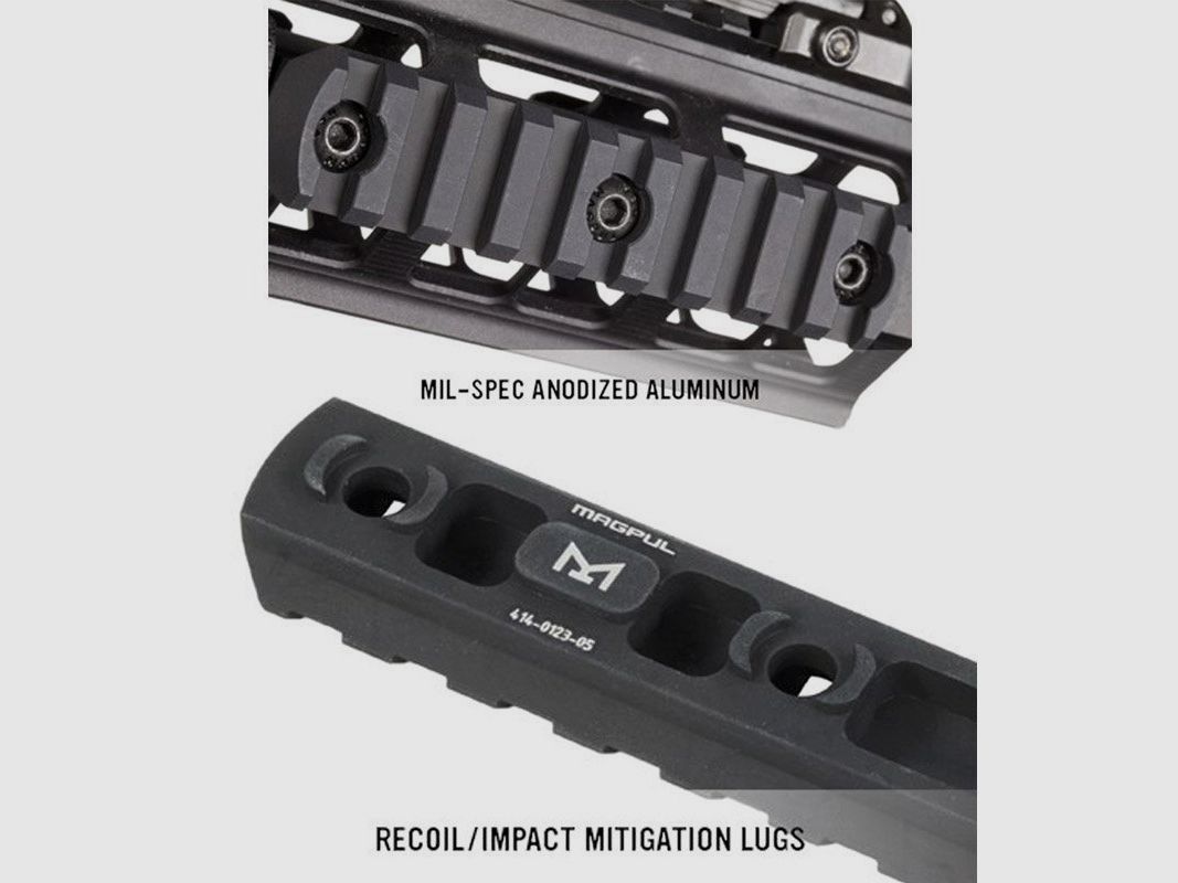 MAGPUL SCHIENEN 9 SLOT ALUMINIUM M-LOK, Bild 2 von 3