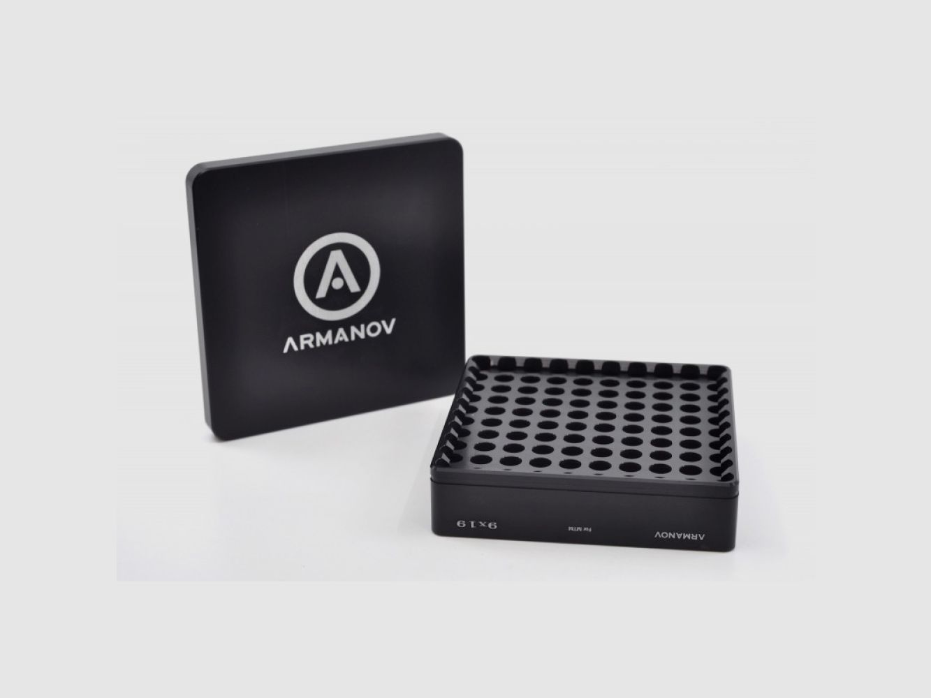Armanov Case Gauge box 100 9x21 nero