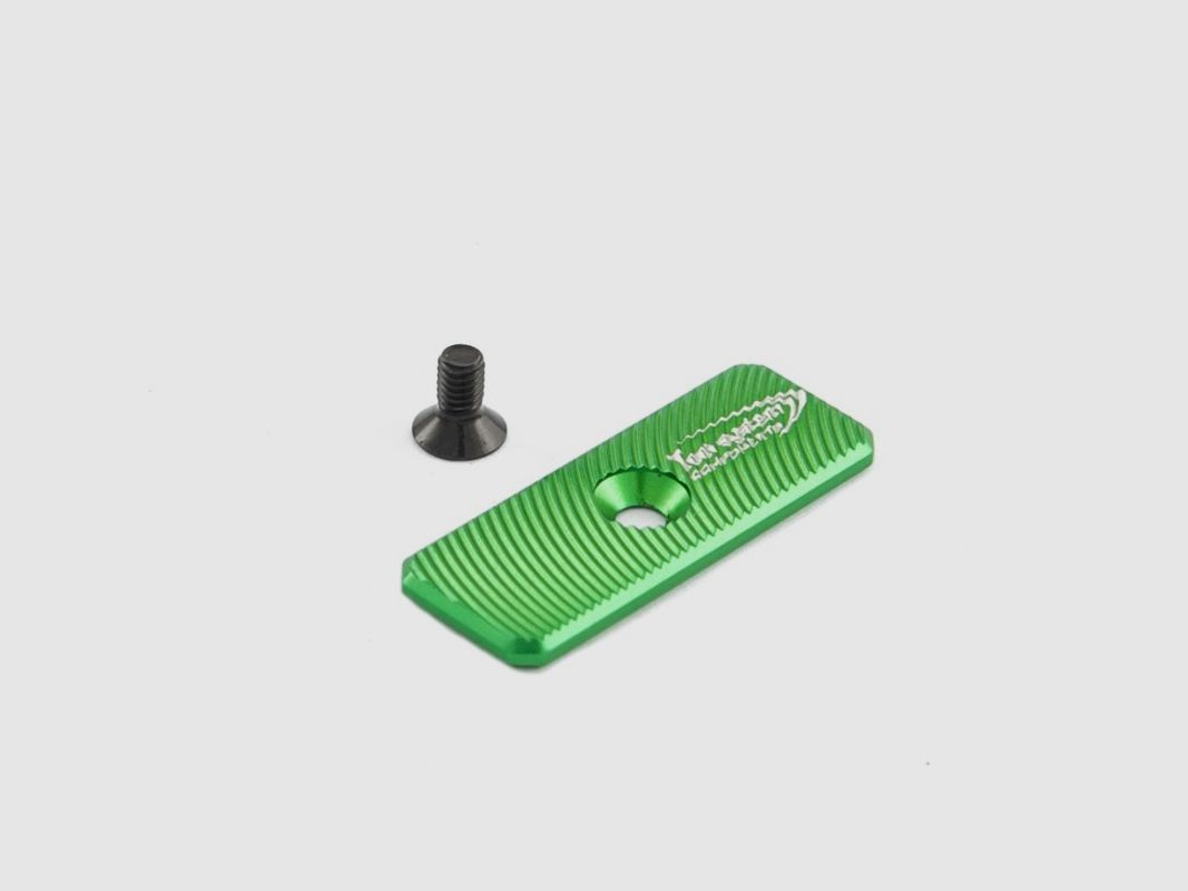 Oversized release button central hole 42mmx16mm — Sand, image 3 of 8