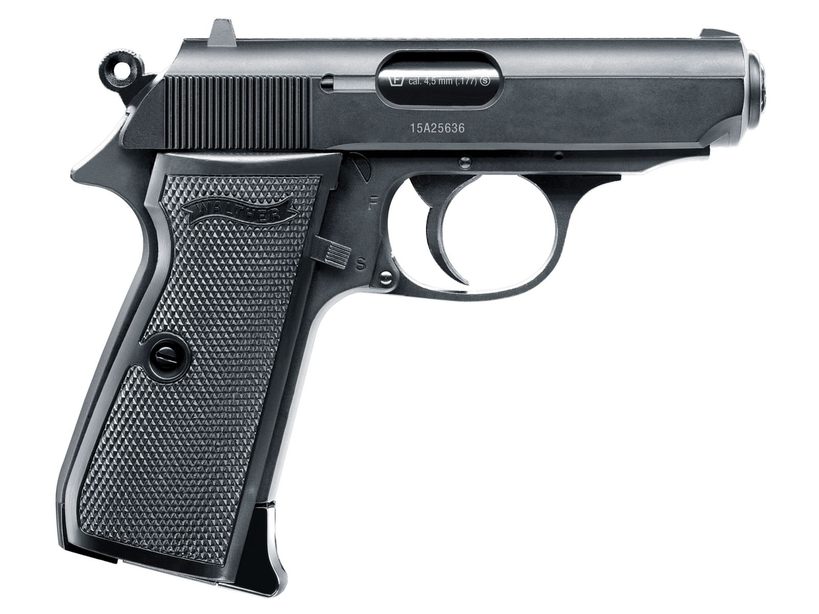 Umarex 5.8315 Walther PPK7S BLK 4,5mm .177 BB CO2 <2,0 J 15R