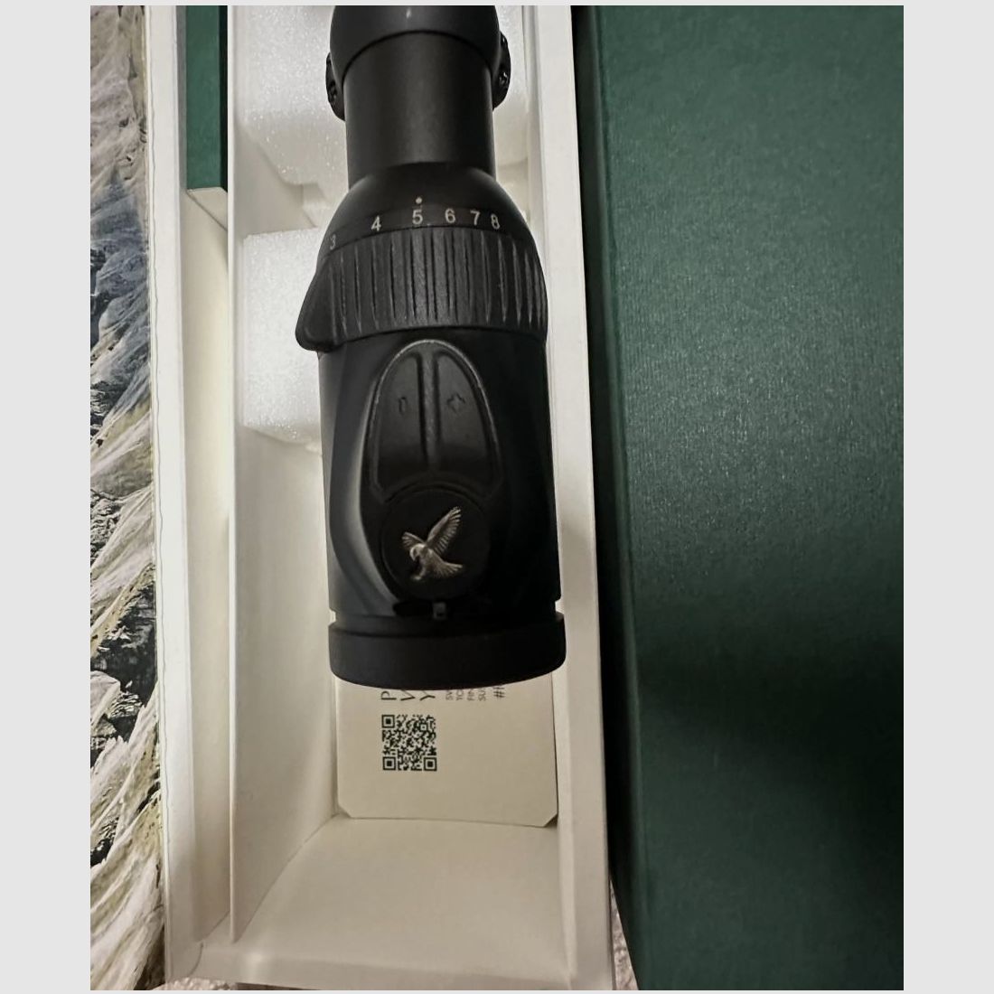 Telescopio Swarovski Z8i 1-8x24 con montaggio Blaser