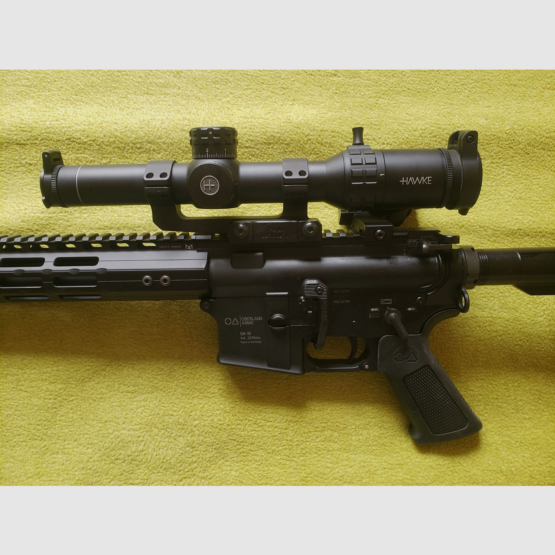 Oberland Arms OA 15 Black Label met Hawke Frontier 30 en Aimpoint H1, afbeelding 6 van 17
