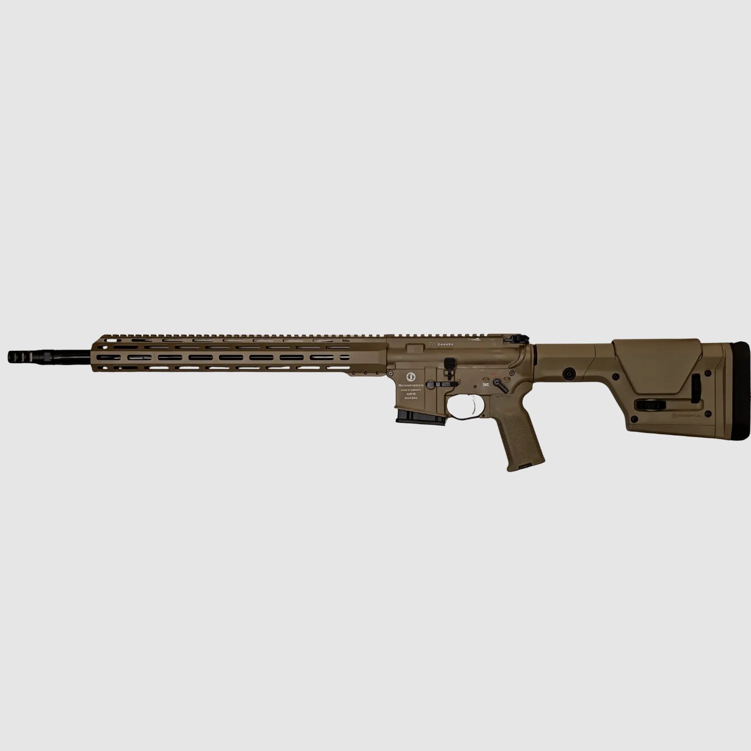 Fusil semi-automatique Schmeisser AR15-DMR calibre .223 Rem. FDE