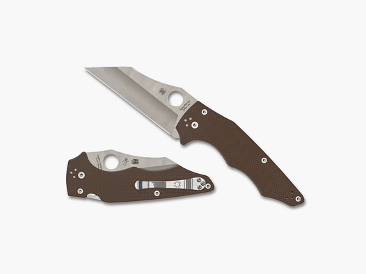 Nóż Spyderco YoJumbo™ Brązowy G10 CPM® 15V® Sprint Run®