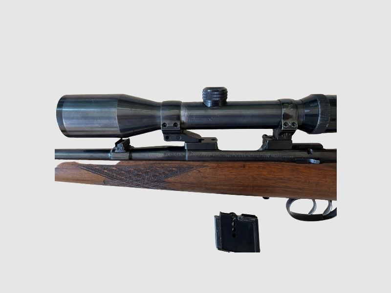 Rifle repetidora Anschütz calibre .22 Hornet