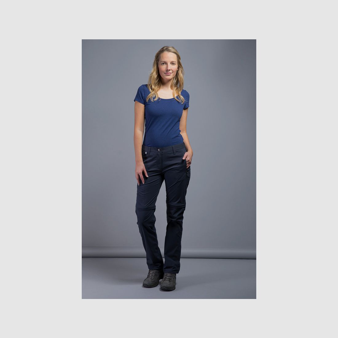TATONKA Travel Damen Zip-Off Hose Dark Blue - 19
