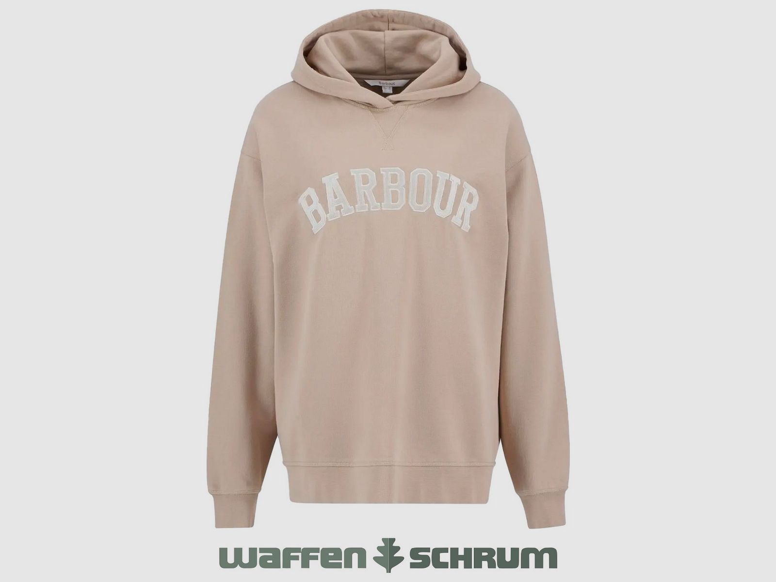 Barbour Hoodie Northumberland Pale Camel