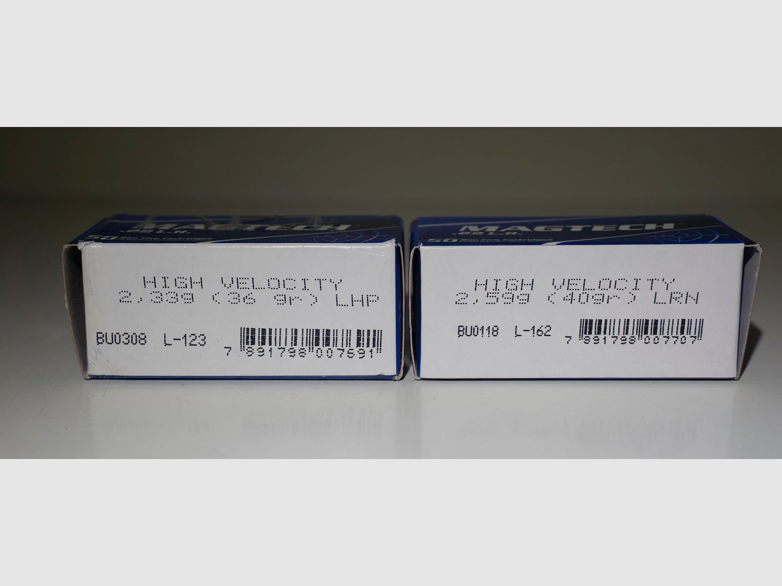 .22LR Munition Konvolut - Drei Hersteller TopShot, Magtech, CSI Blazer