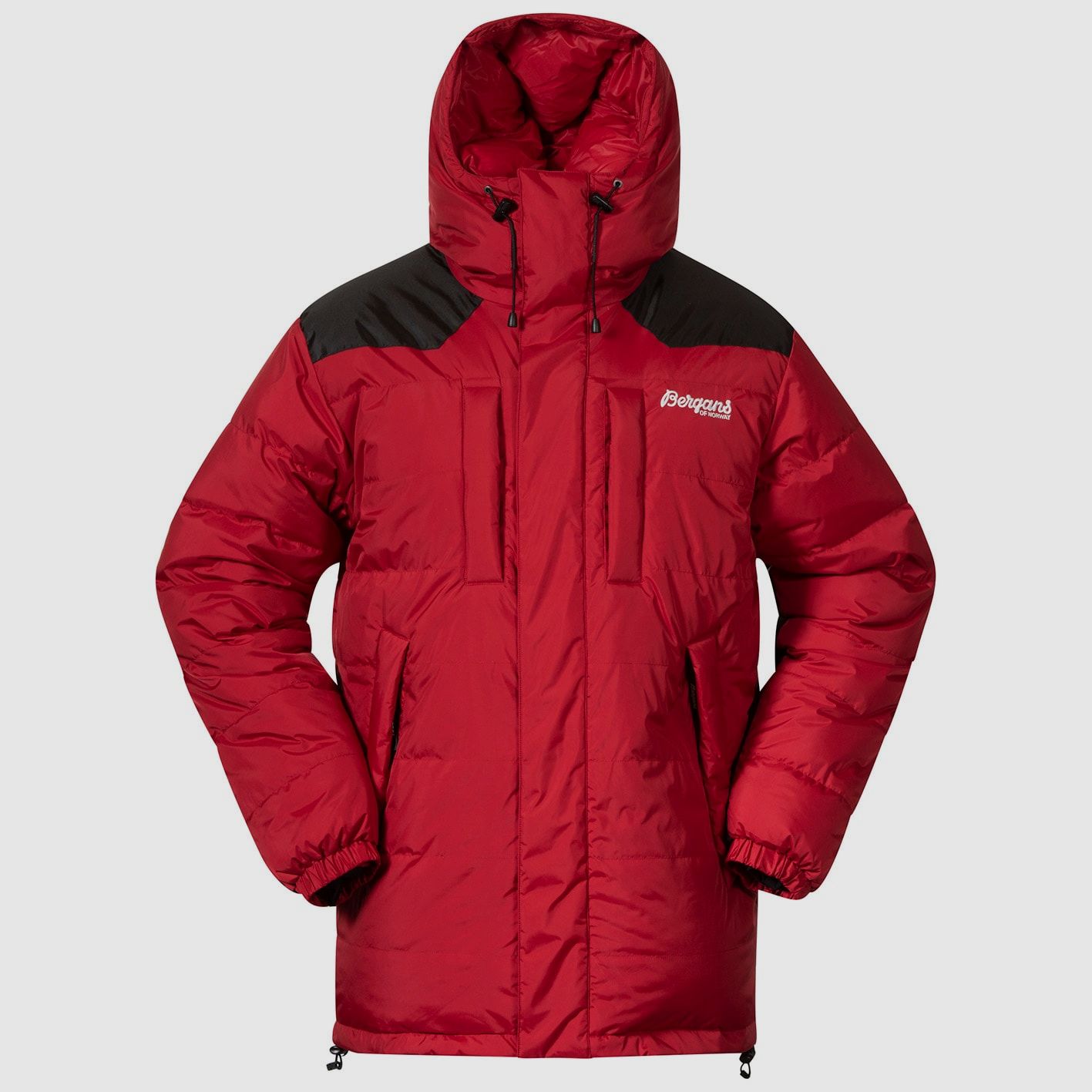 Bergans Expedition Down Parka Unisex Red/Black S