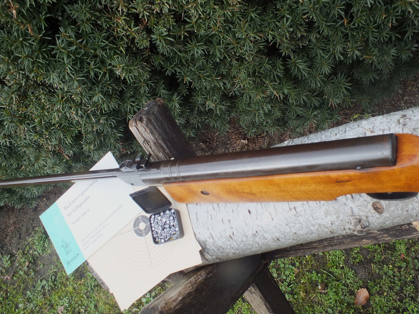 Suhler Luftdruckgewehr Haenel 300-3 mit Sportschaft. Kauf am 05.04 ohne Versandkosten in D!