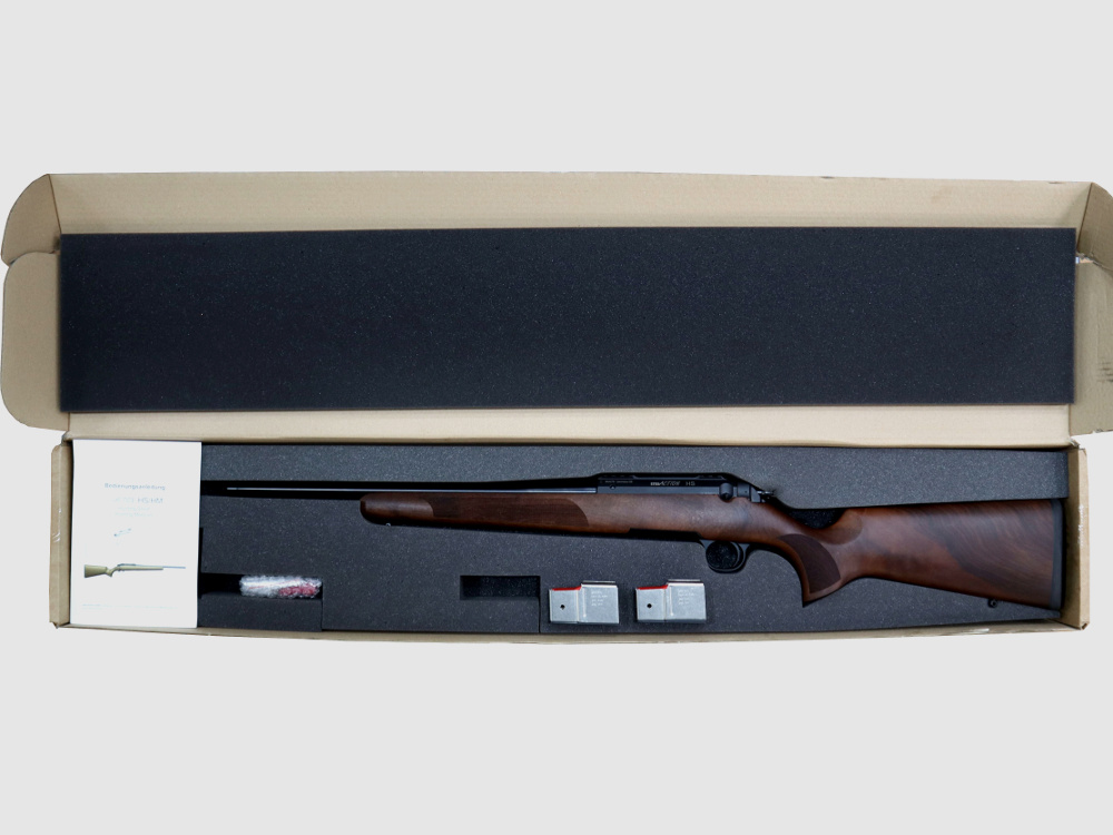 sofort Lieferbar: Steel Action Hunting Short HS .308 LL 450mm  Geradezug-Repetierbüchse