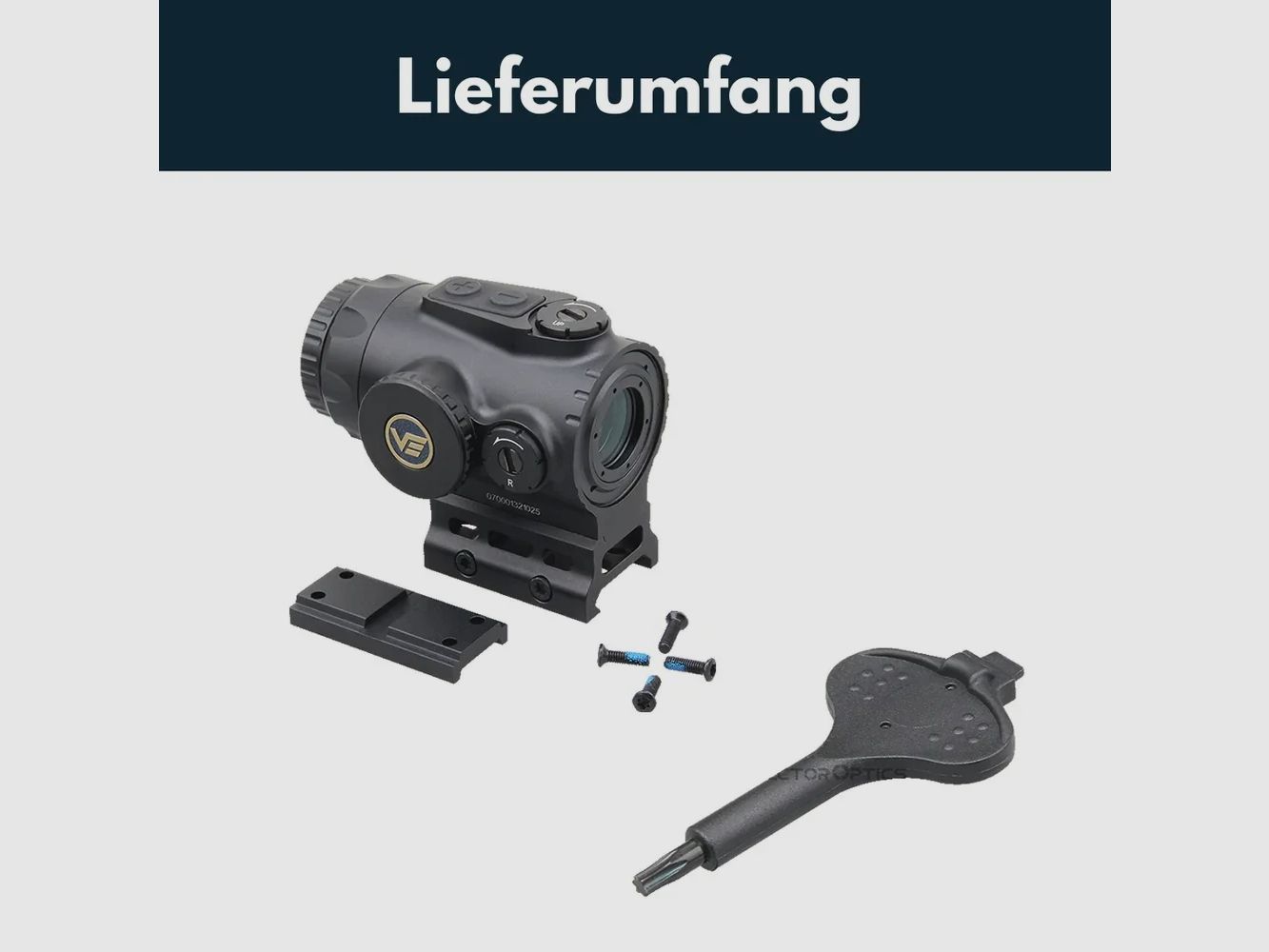 Vector Optics SCPS-M01 Paragon 1x16 Micro Prism Scope