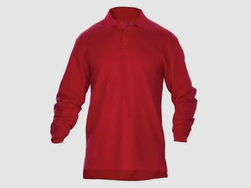 Professional Long Sleeve Polo (Range Red) 5.11 Tactical, image 2 sur 3