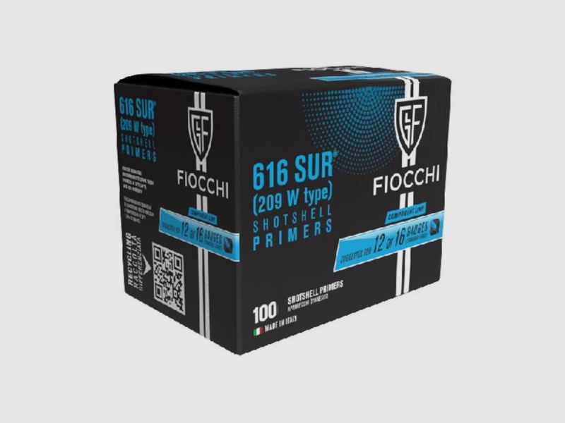 Fiocchi SNR 616 (209) Amorces de fusil 100 pièces