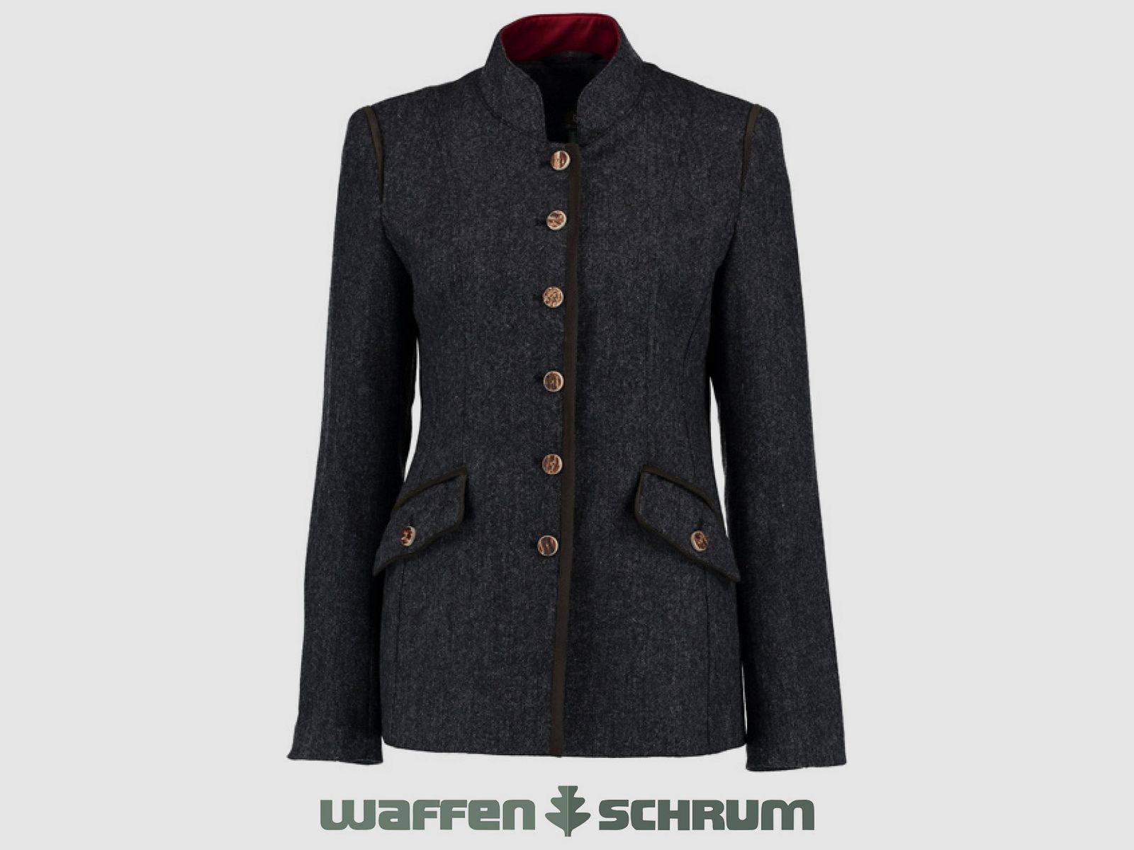 OS Trachten Blazer mit Pattentaschen