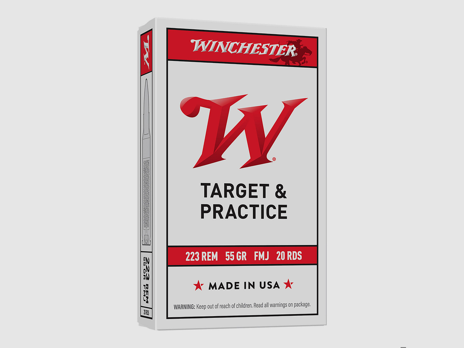 Winchester FMJ 55grs - 20 Stk