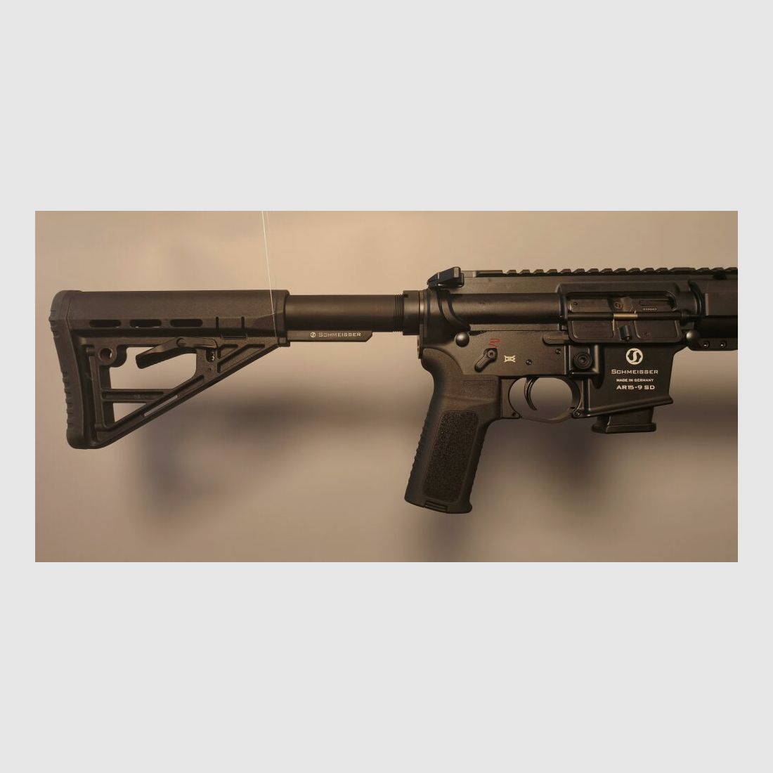 Schmeisser AR15-9 S4F SD Integraal Gedempt 9,92" Loop 9mm Luger, afbeelding 11 van 15