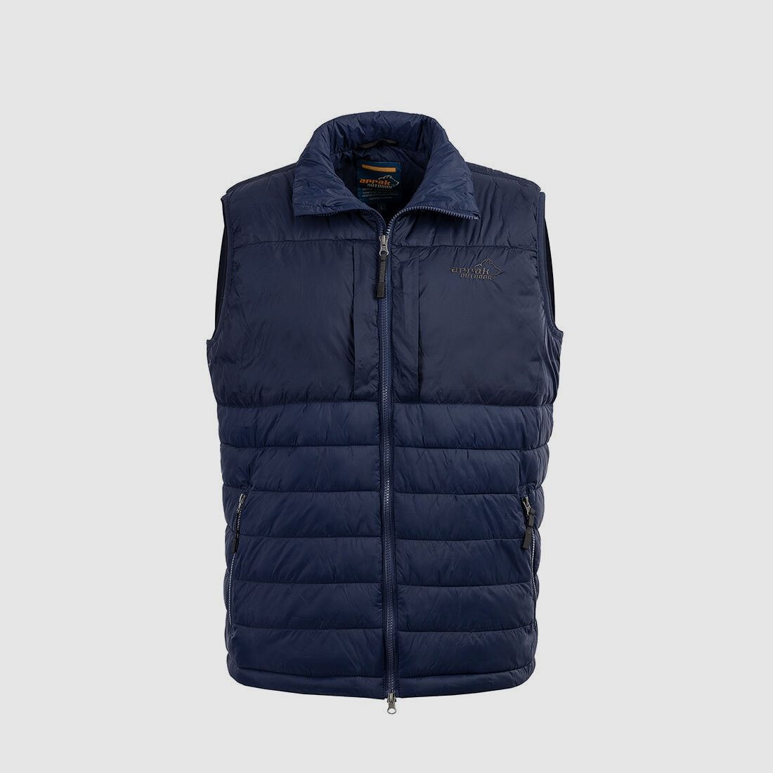 Arrak Outdoor Warmy Gilet, Uomo, Blu Navy, L
