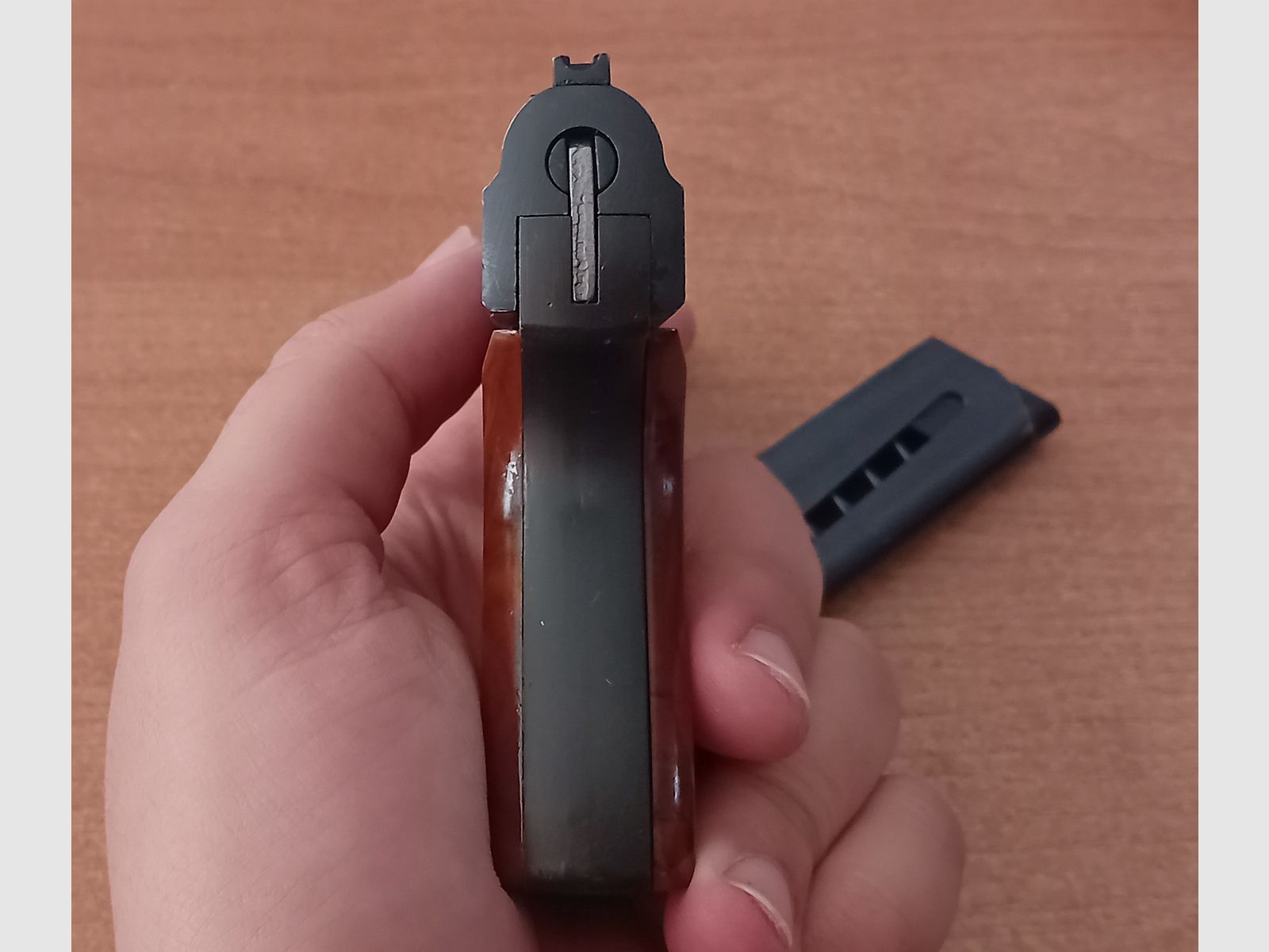 Alte Rhöner SM 15 Kal. 8 mm Knall im PTB 83/2 von 1989!