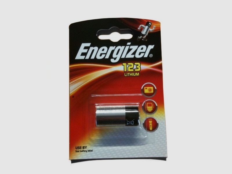 Bateria Energizer Cr123 3v Lithium