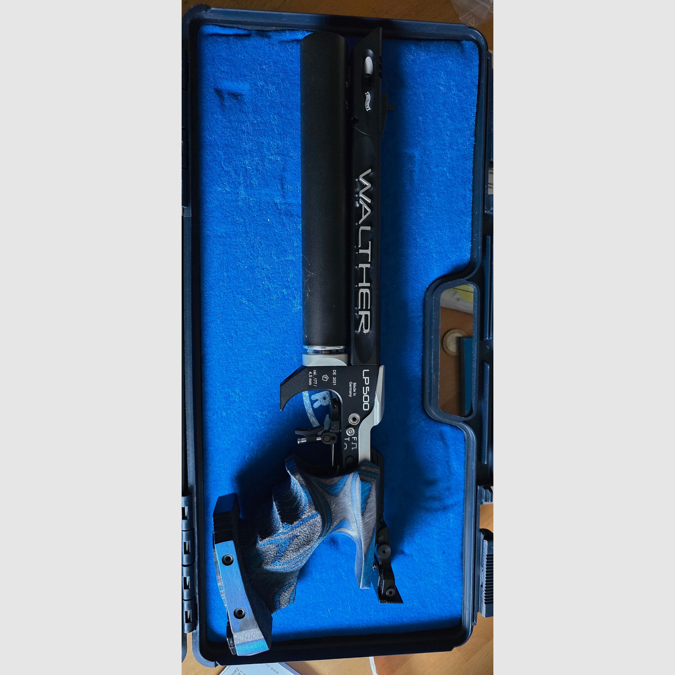 Walther LP500 Expert Pressluftpistole Links S 