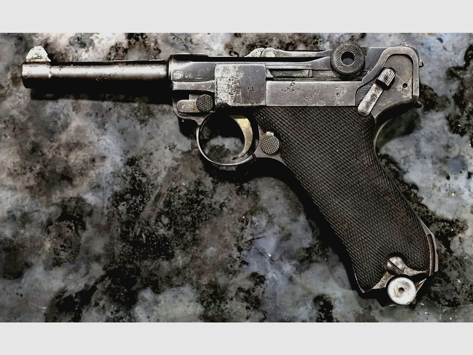 Mauser P08 Erfurt cal. 9×19, image 1 sur 2