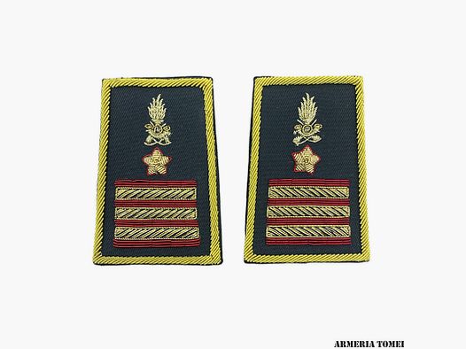 GUARDIA DI FINANZA – TUBOLARI LUOGOTENENTE (BORDADOS EN CANVAS)