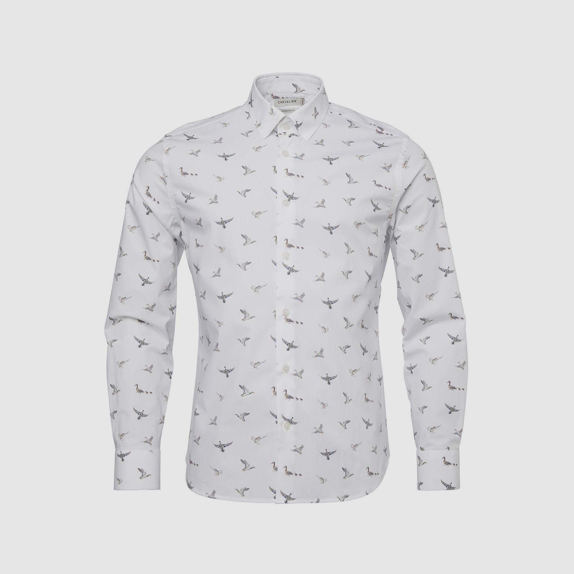 Chevalier Danson Contemporary Fit Shirt Ducks in a row Men XXL