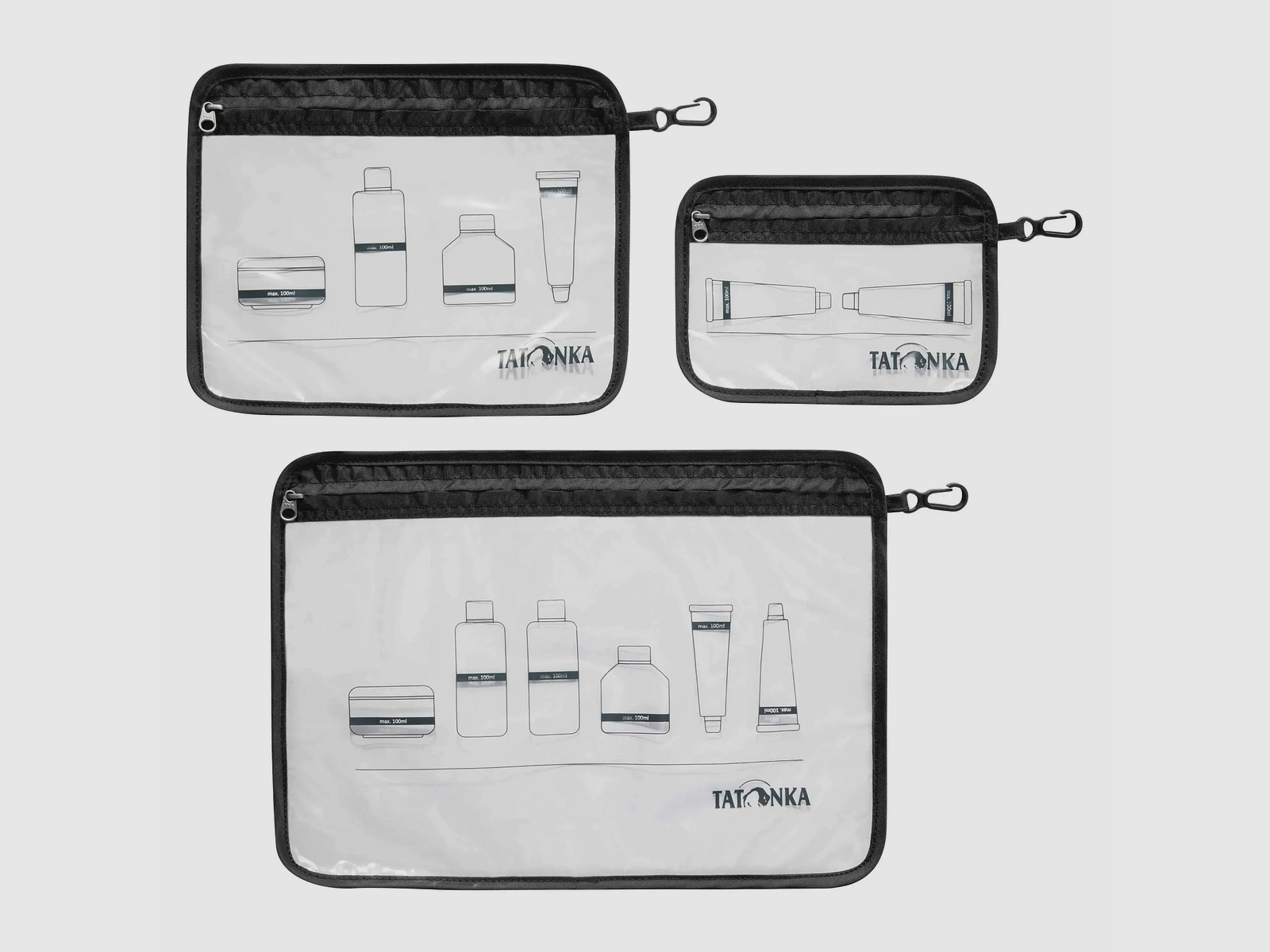 Tatonka Tatonka Bags Zip Flight Bag Set black